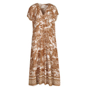 Jungle toile print dress