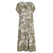 Jungle toile print dress