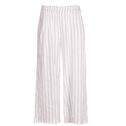 Striped linen pant