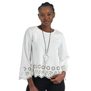 Laser cut border top