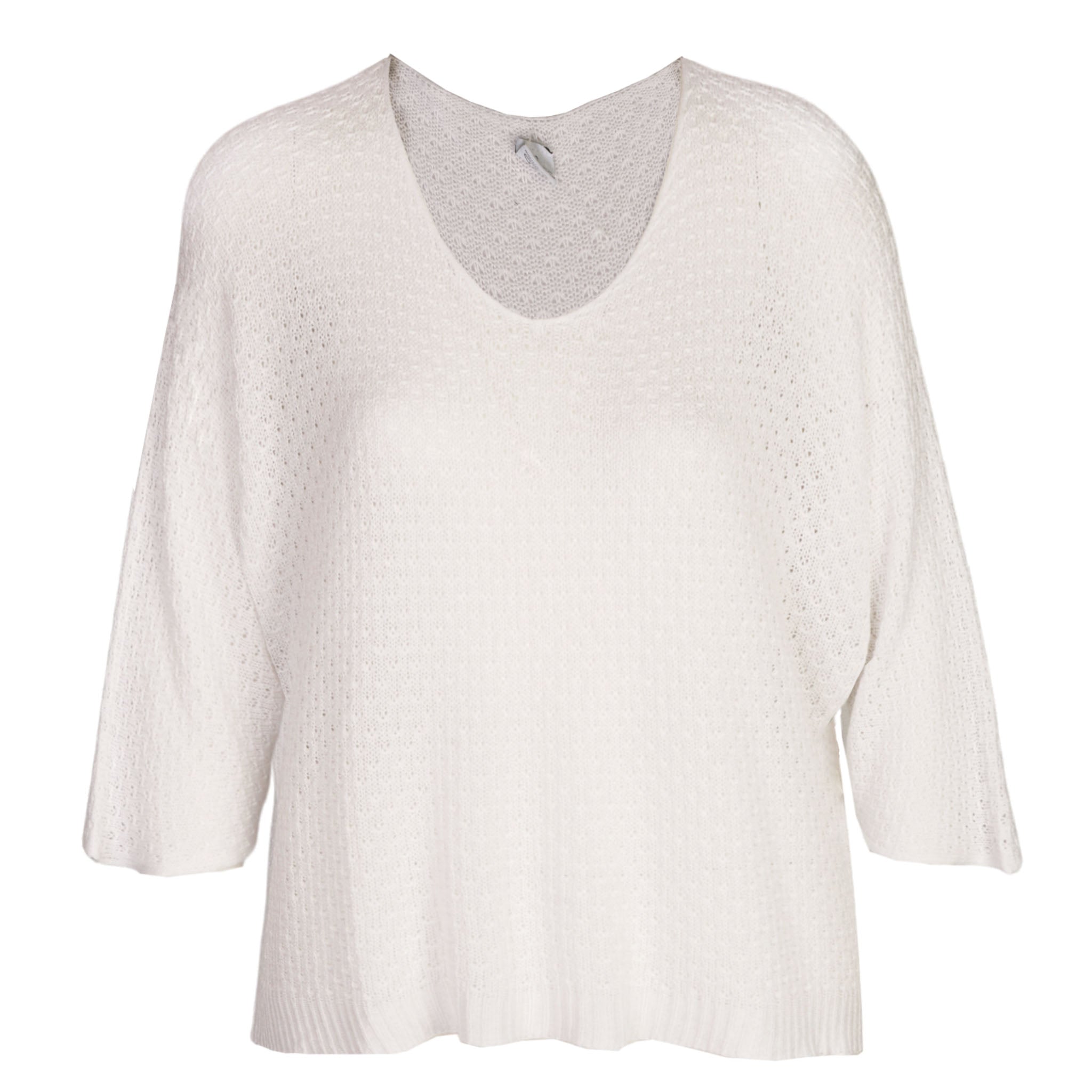 Holey knit top