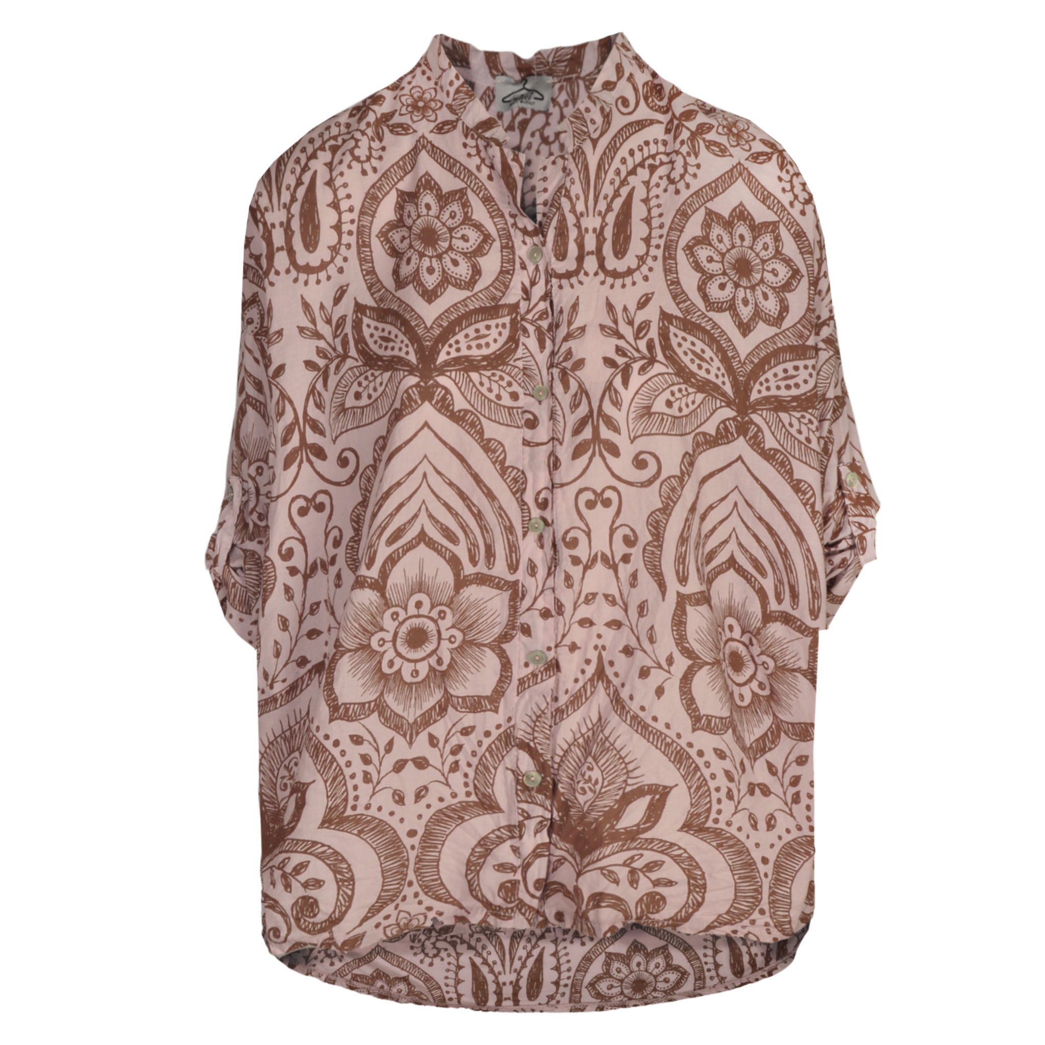 Flower print shirt