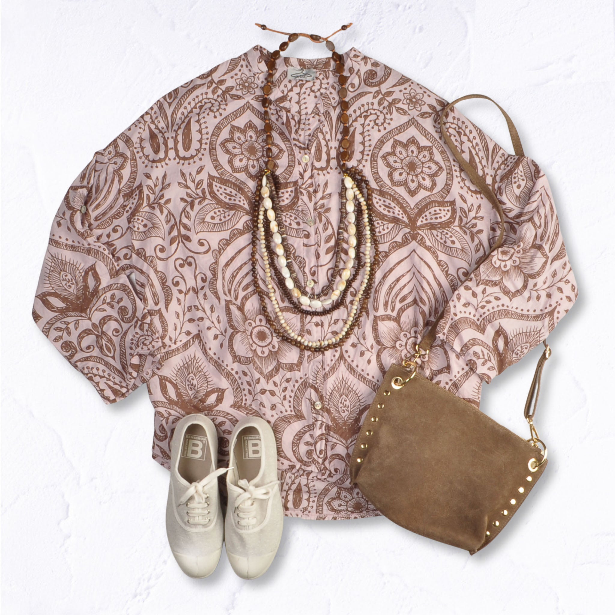 Flower print shirt