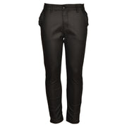 Frill pocked detail coated pants