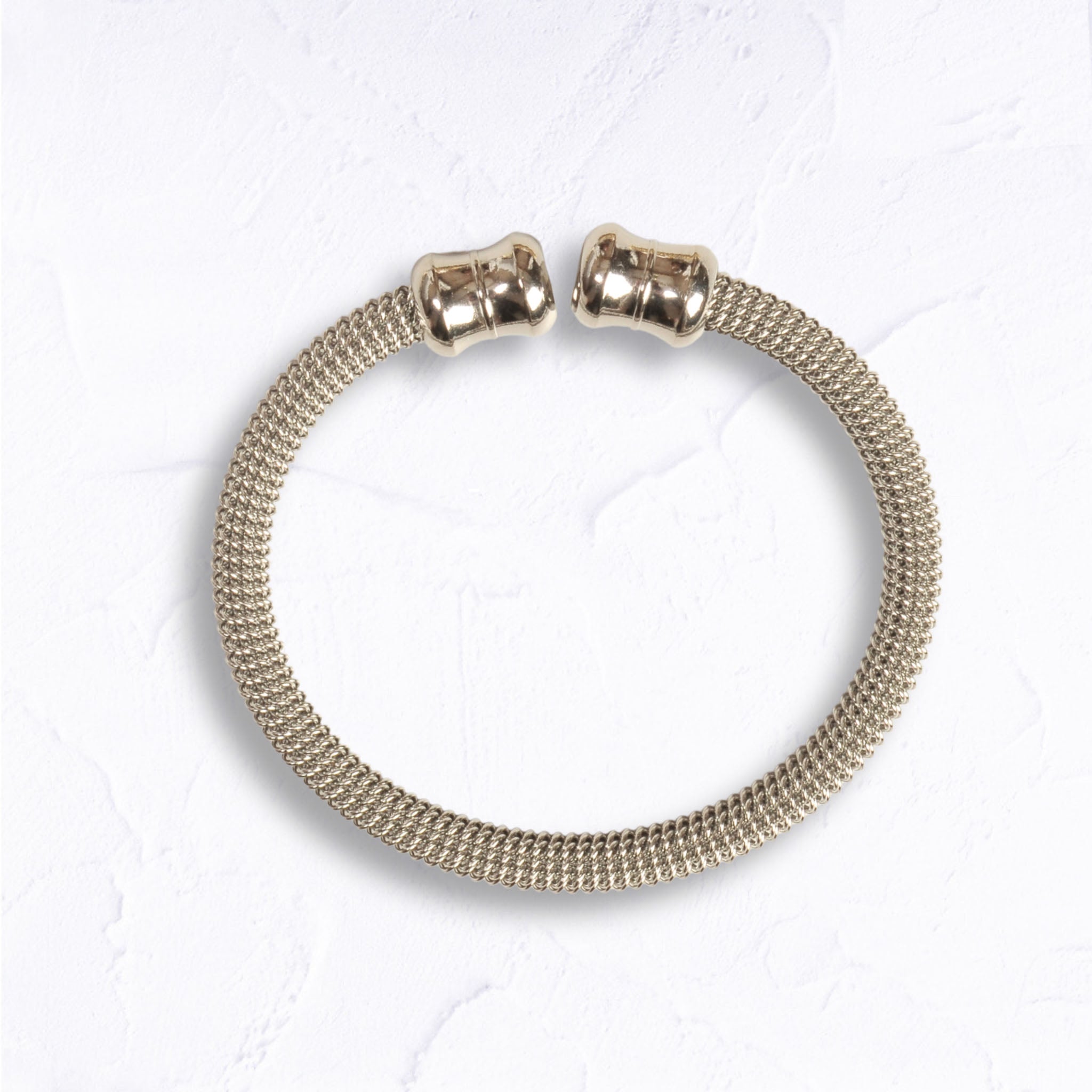 Mesh stainless steel bracelet
