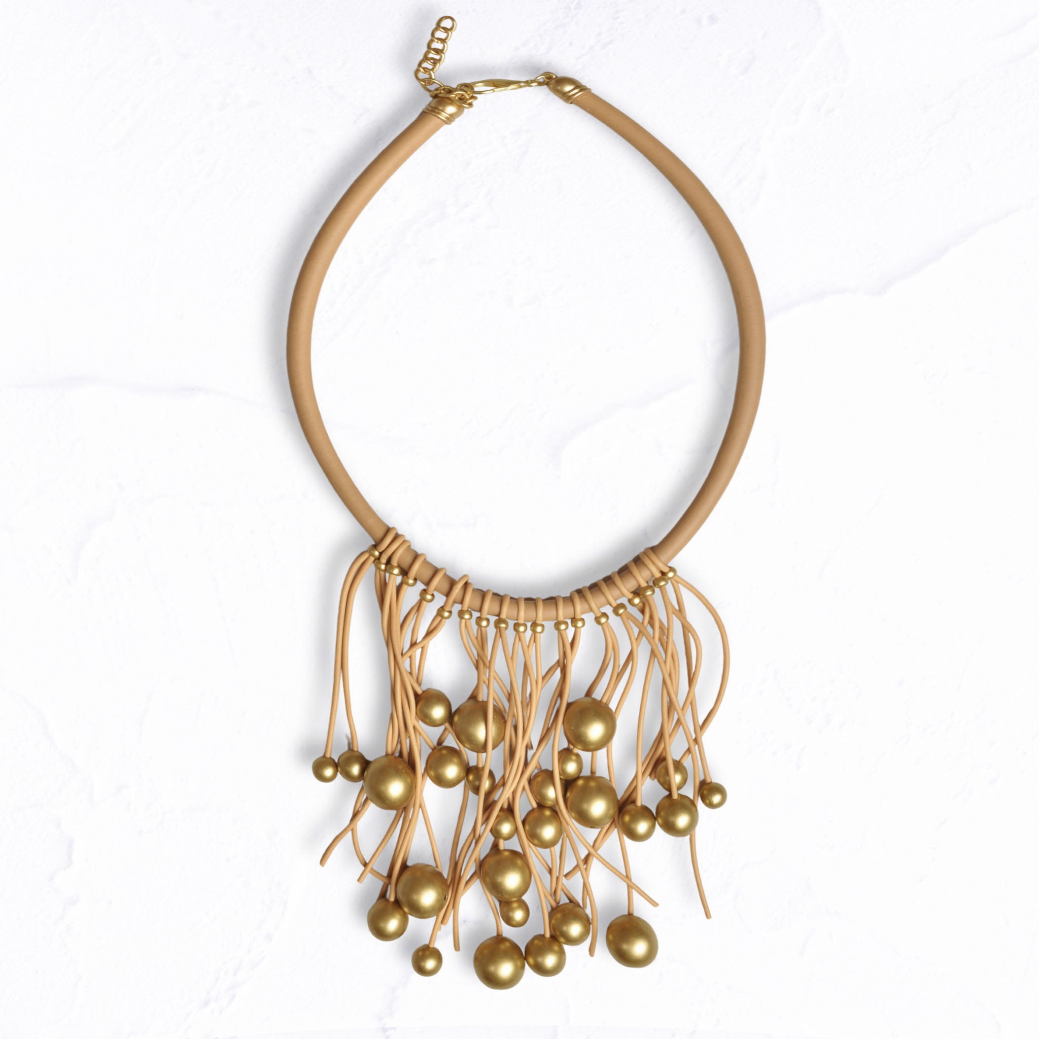 Multi ball rubber choker