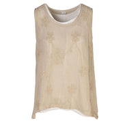 Double layered cornelli mesh top