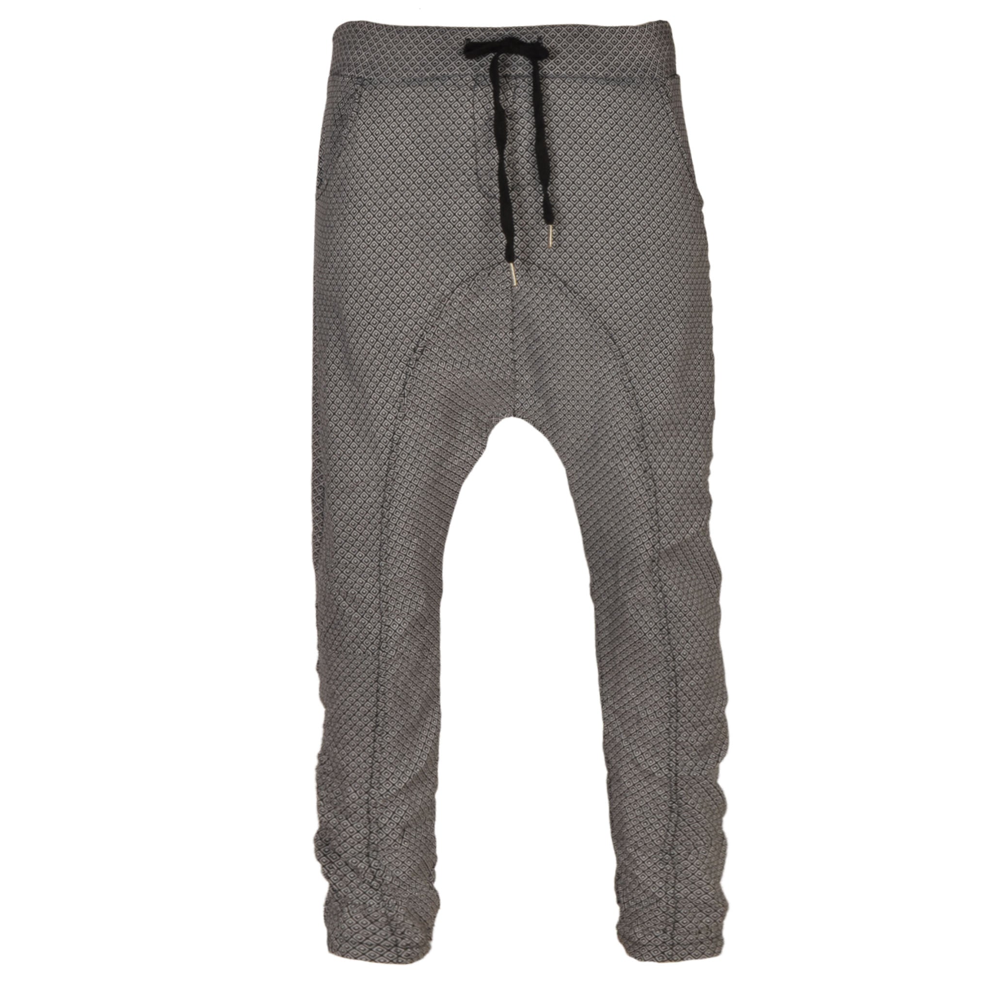 Geometric print harem pants