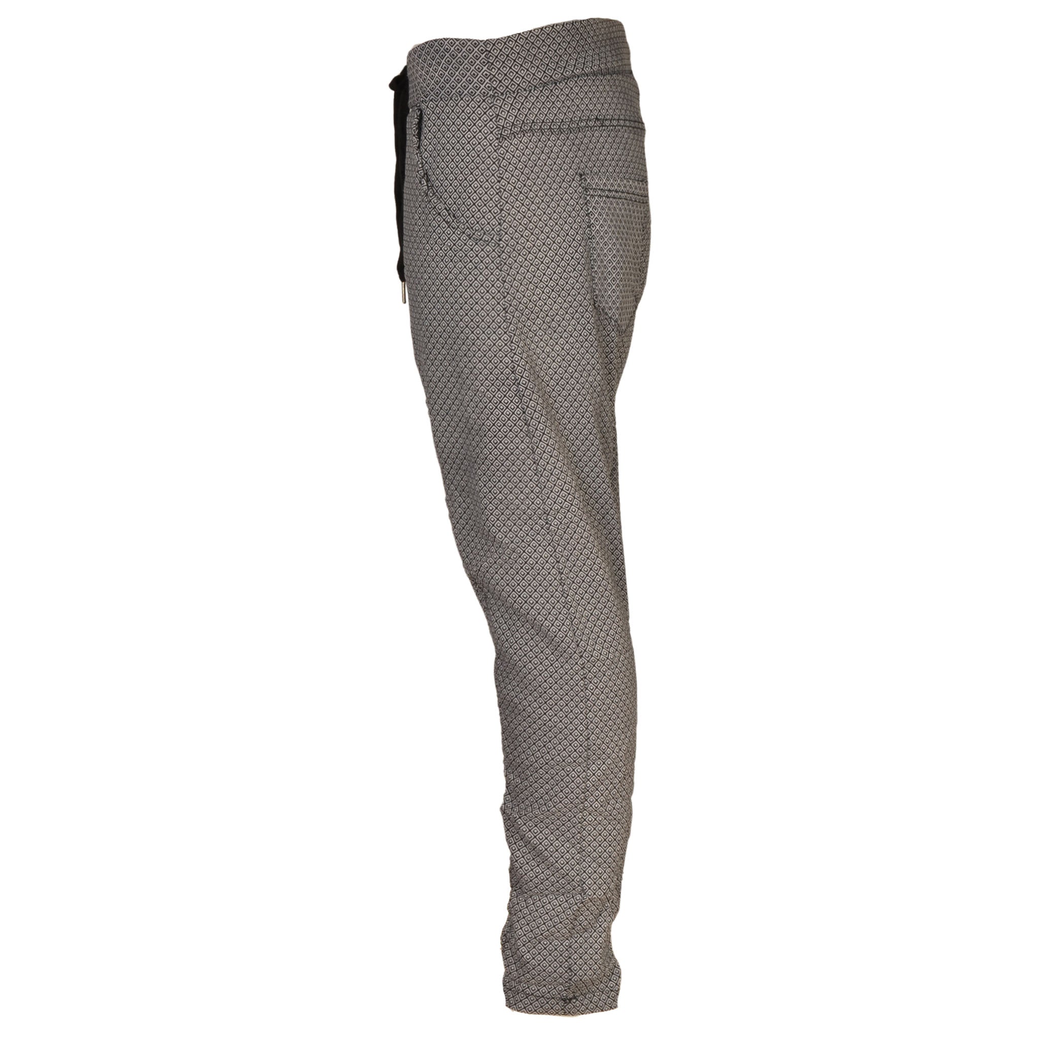 Geometric print harem pants