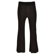 Knit bootleg pant