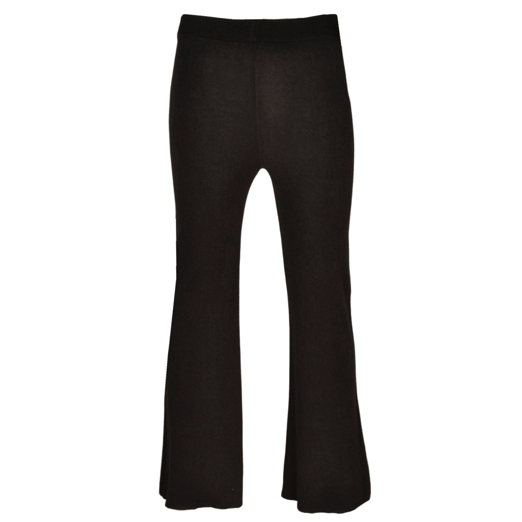 Knit bootleg pant