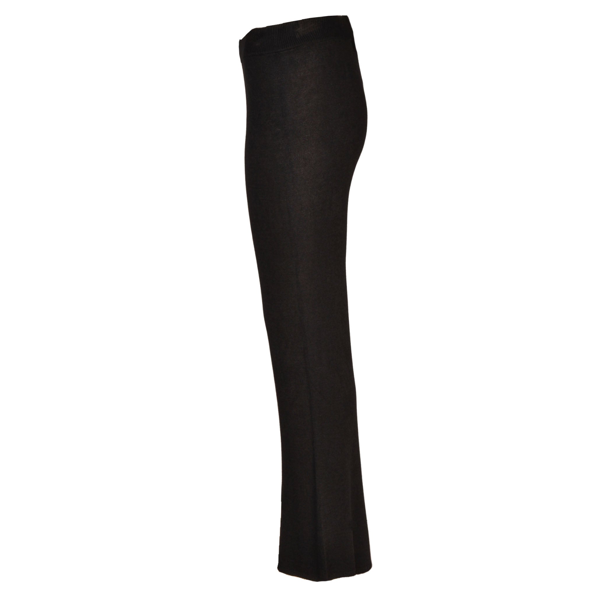 Knit bootleg pant
