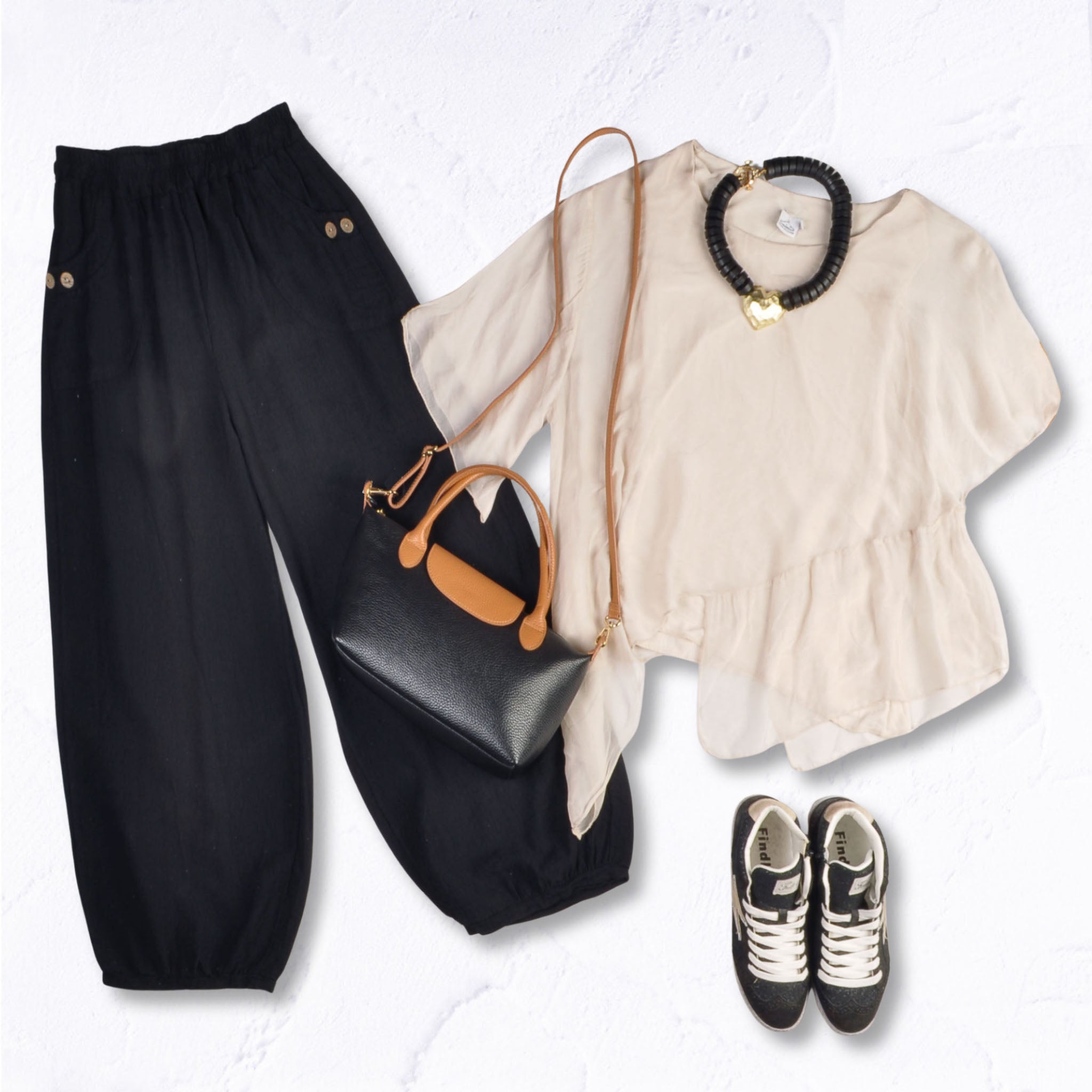 Asymetrical double layered silk top