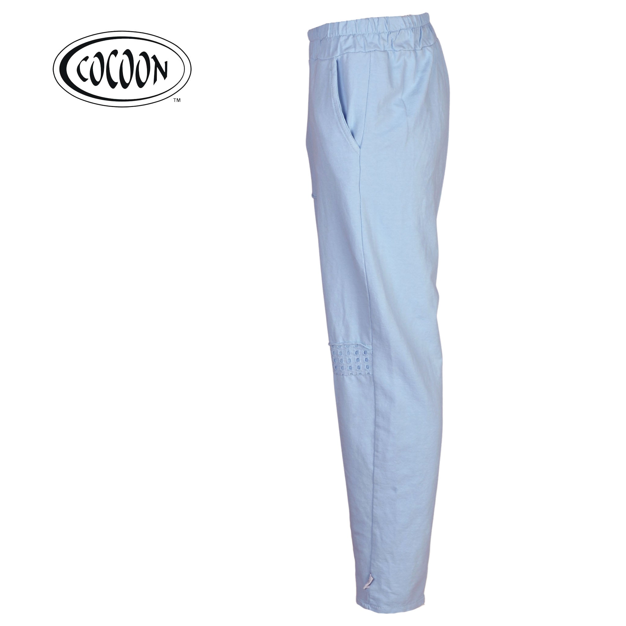 Cocoon anglaise patch track pant