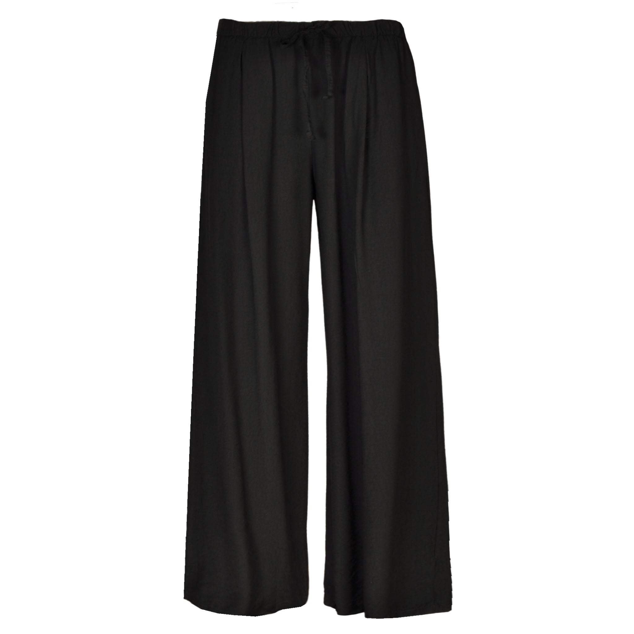 Drawstring straight leg pant