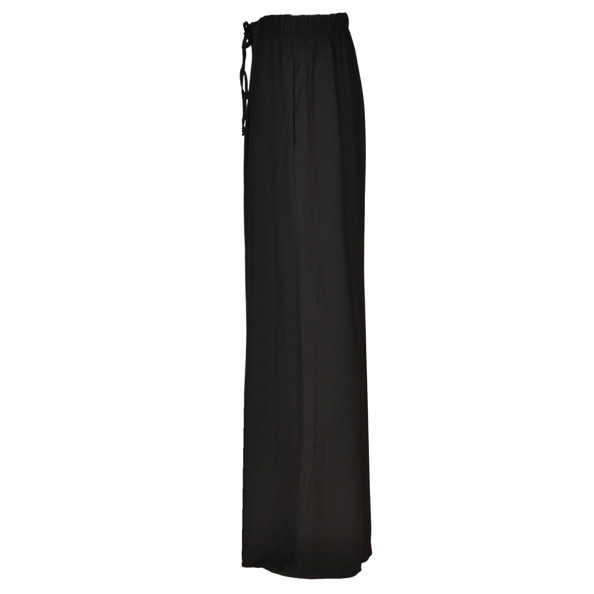 Drawstring straight leg pant