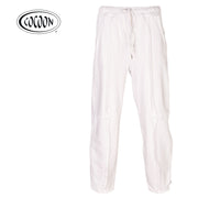 Cocoon raw-edge patch track pant