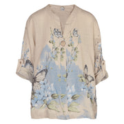 Butterfly print top