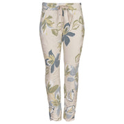 Giant lily print pant