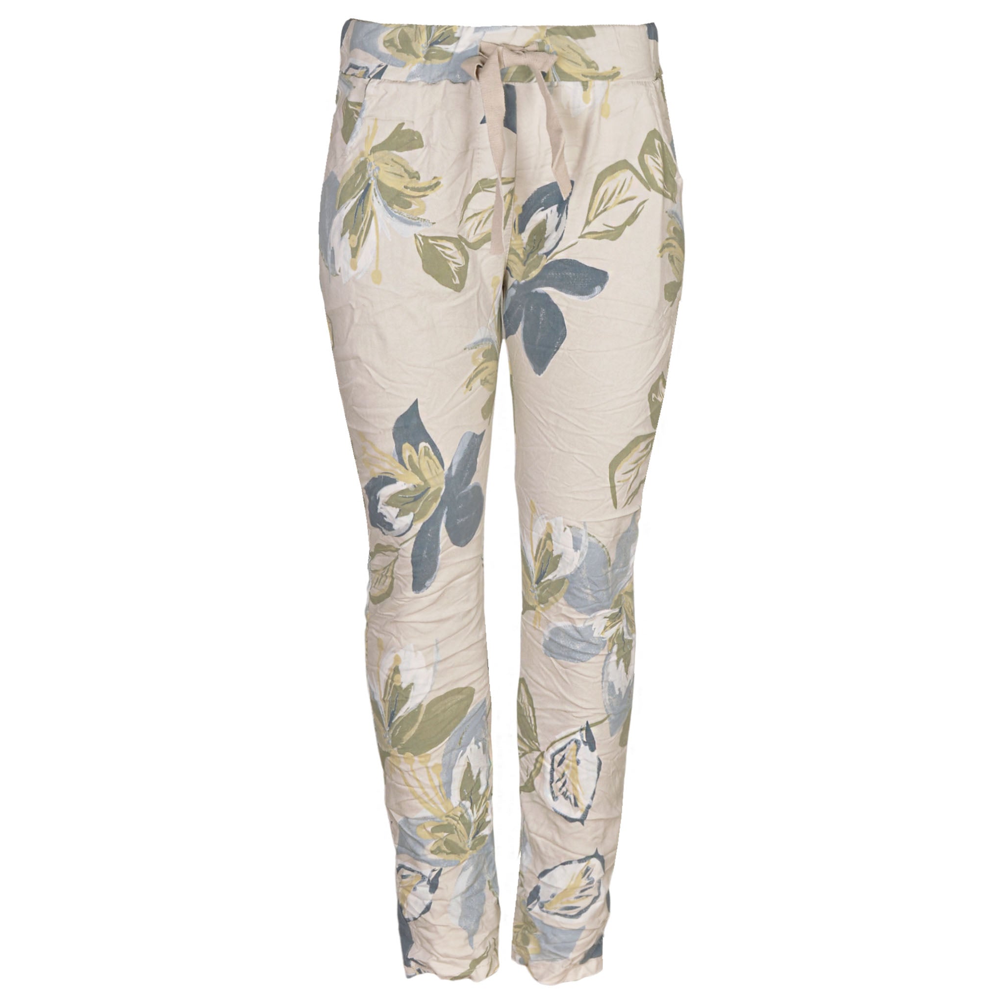 Giant lily print pant