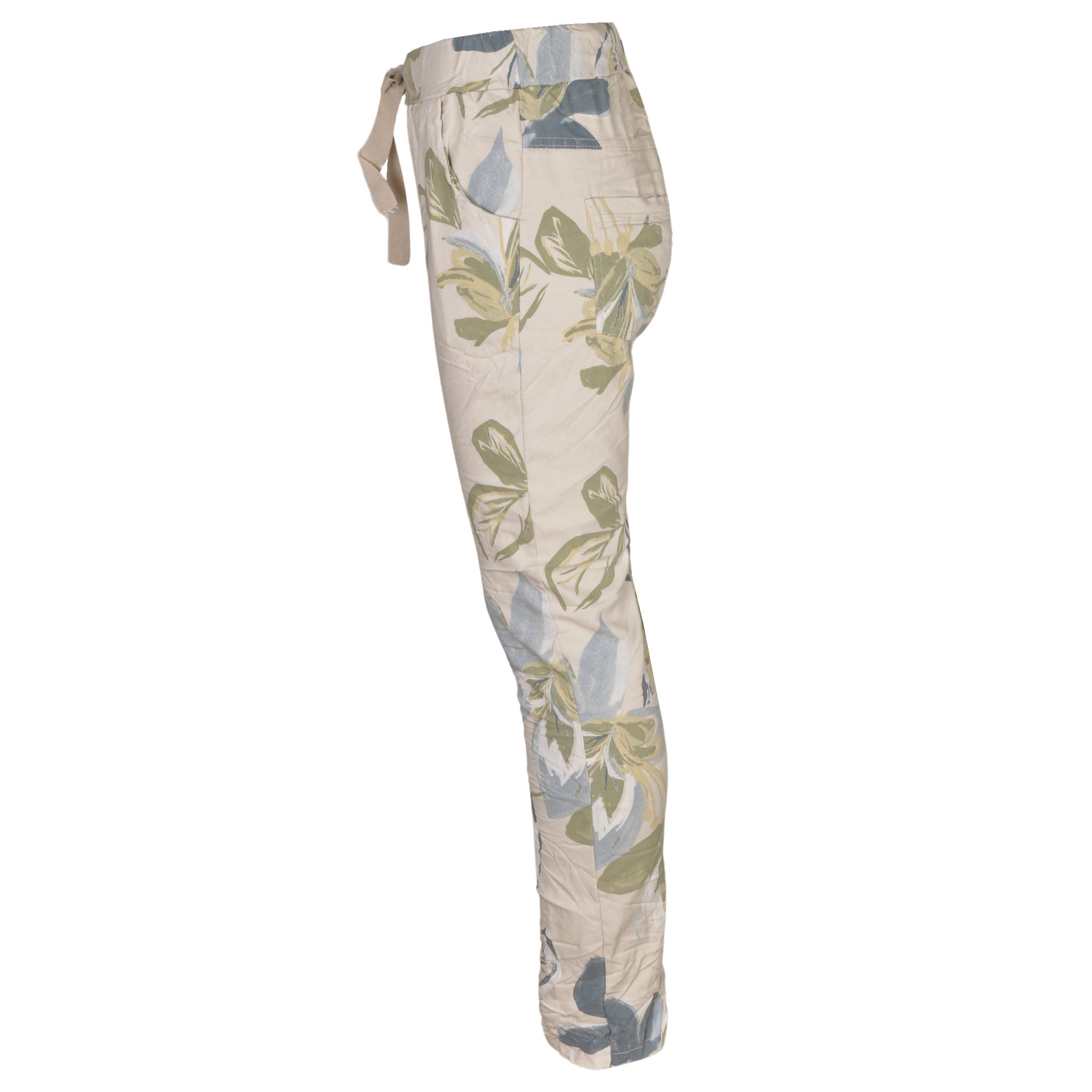 Giant lily print pant