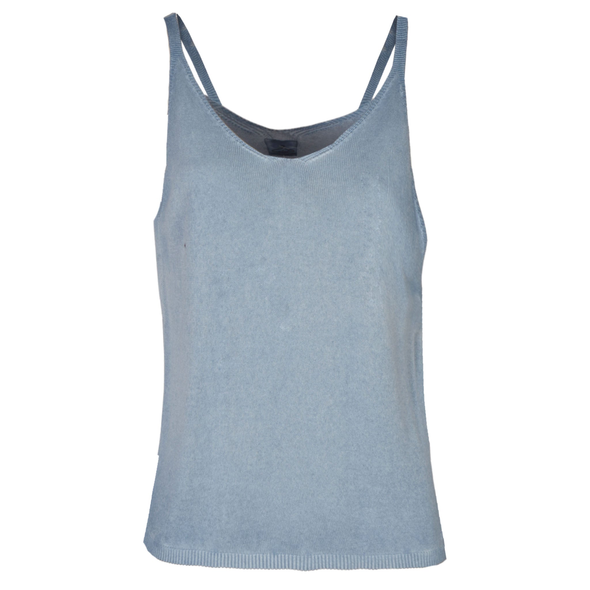 Overdyed knit vest