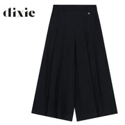 Dixie pleate detail culotte pant