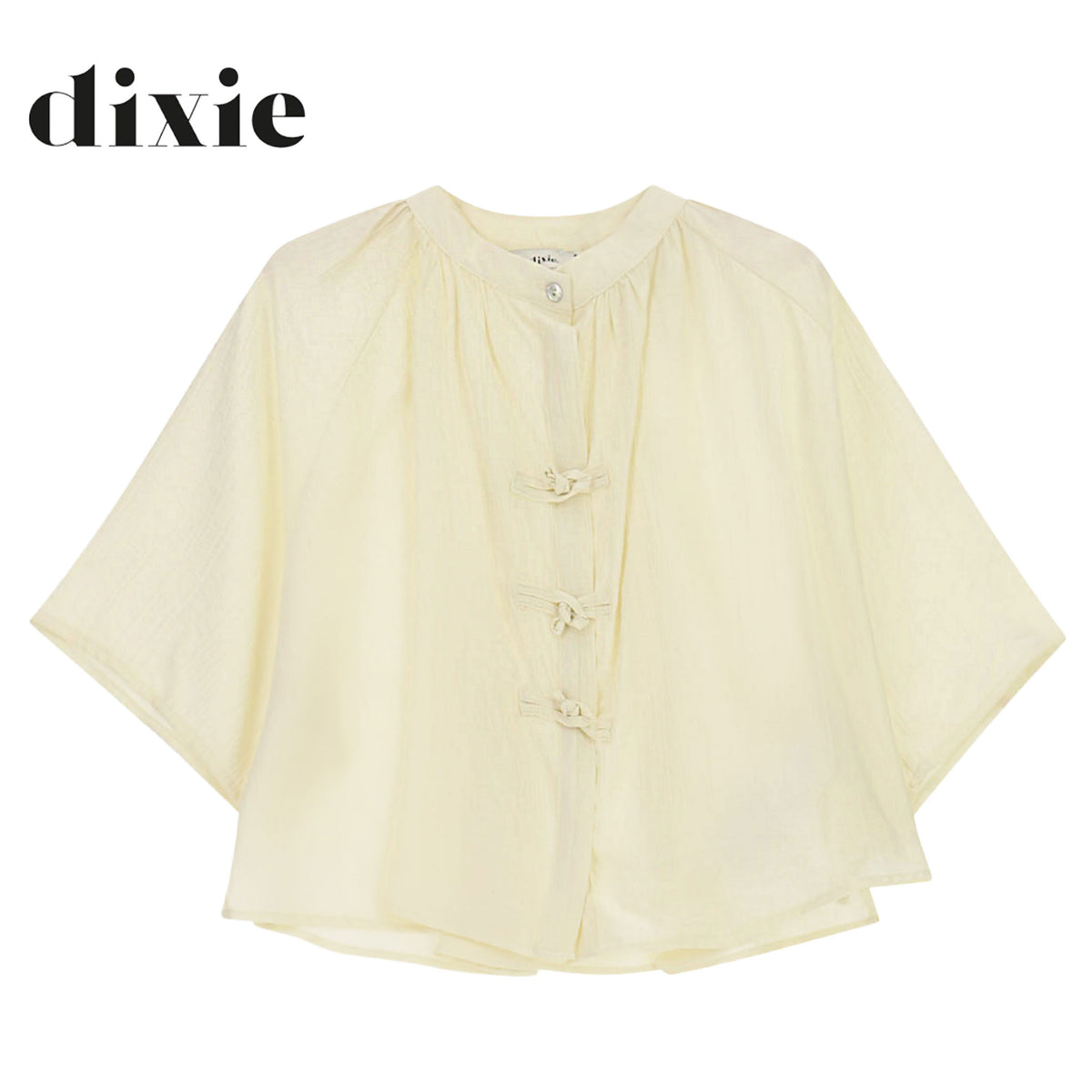 Dixie detail closure swing shirt