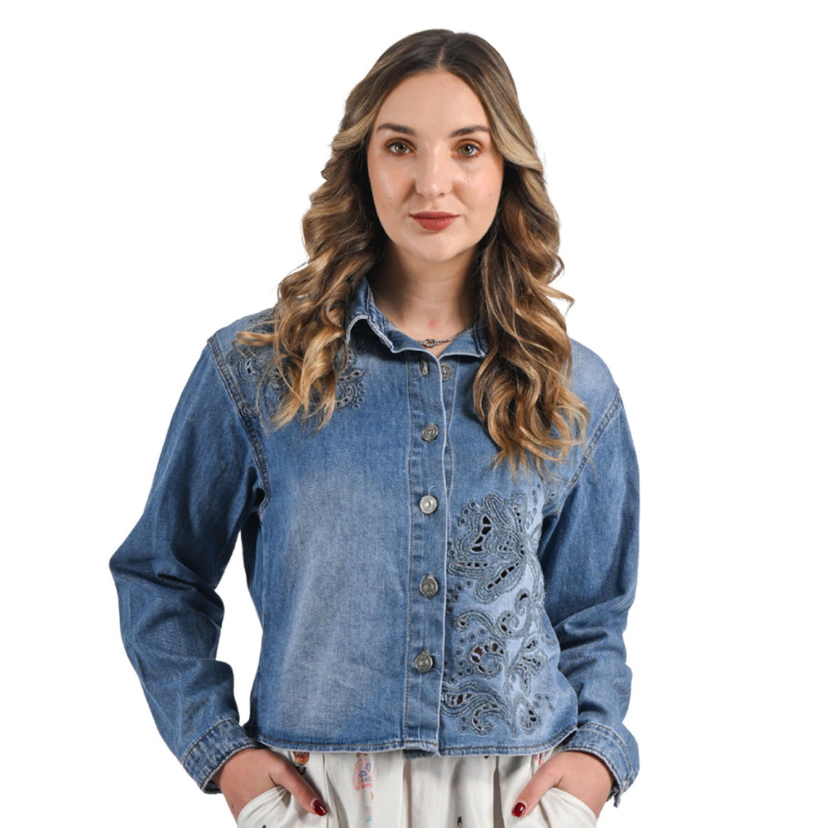 Anglaise denim shirt