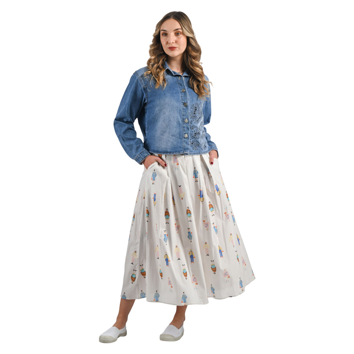 Anglaise denim shirt