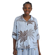 Giant palm print shirt