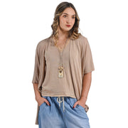 Lurex batwing cardi