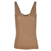 Lurex knit vest