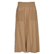 Mesh pocket linen pant