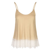 Lace trim cami