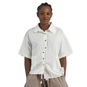 Boxy asymetrical shirt
