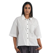 Stitch detail pocker shirt