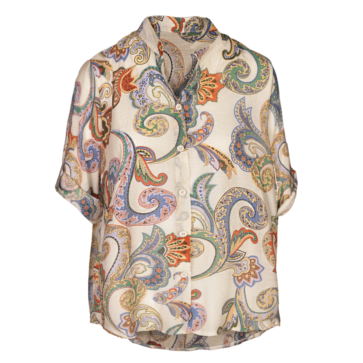 Paisley print shirt
