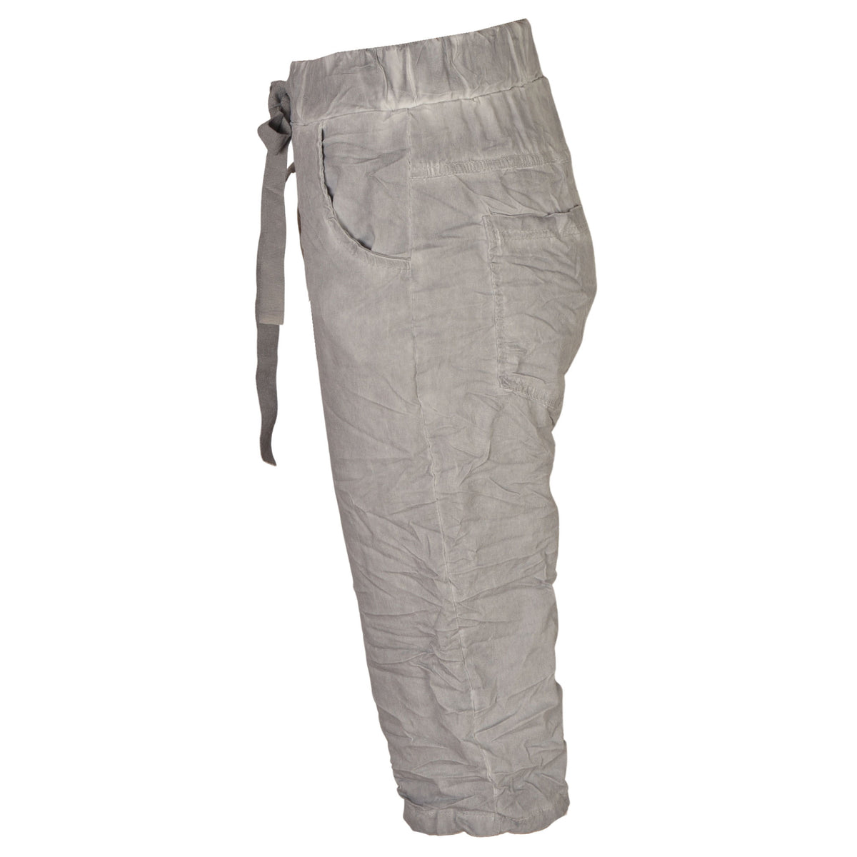Overdyed zip detail shorts