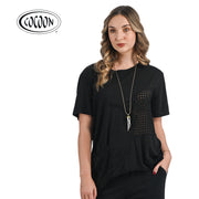 Cocoon anglaise patch t-shirt