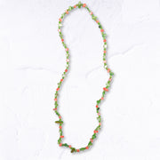 Glass beaded necklace