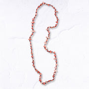 Glass beaded necklace