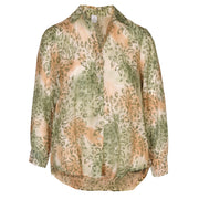 Ombre animal floral print