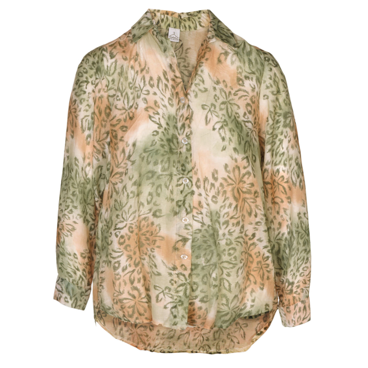 Ombre animal floral print