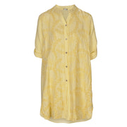 Anglaise lace shirt dress
