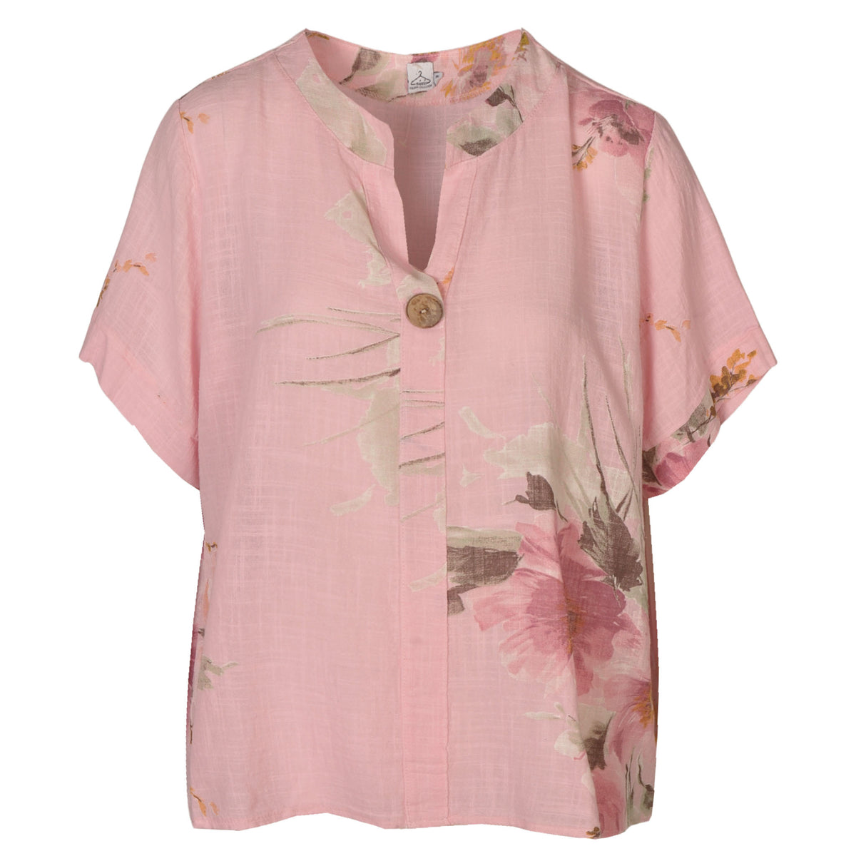 Giant daisy print top