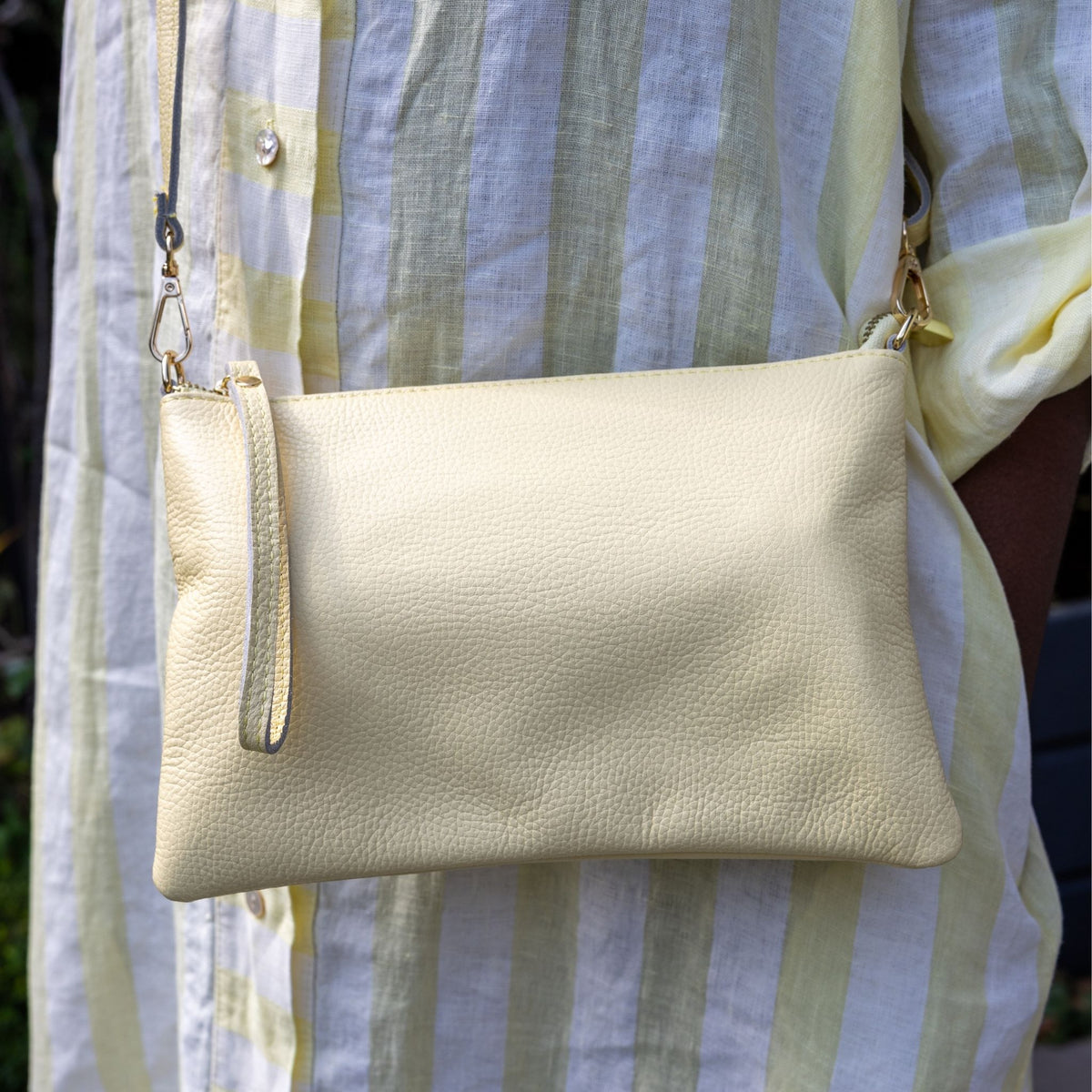 Basic genuine leather bag