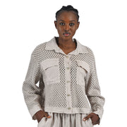 Crochet jacket