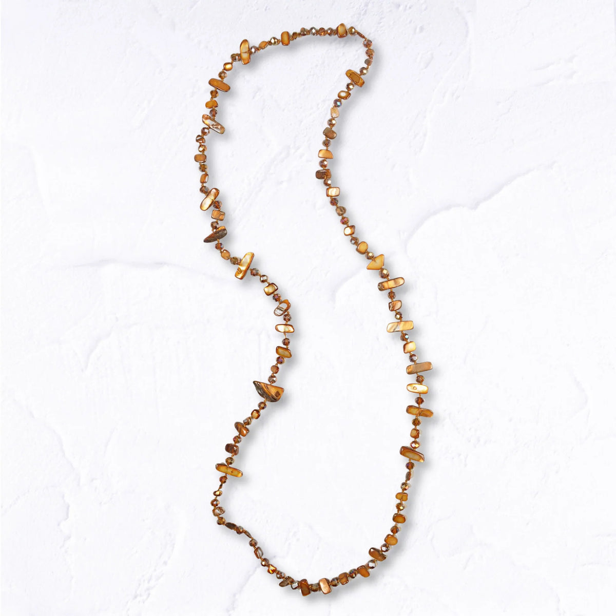 Glass beaded necklace