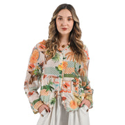 Tropical leopard print shirt